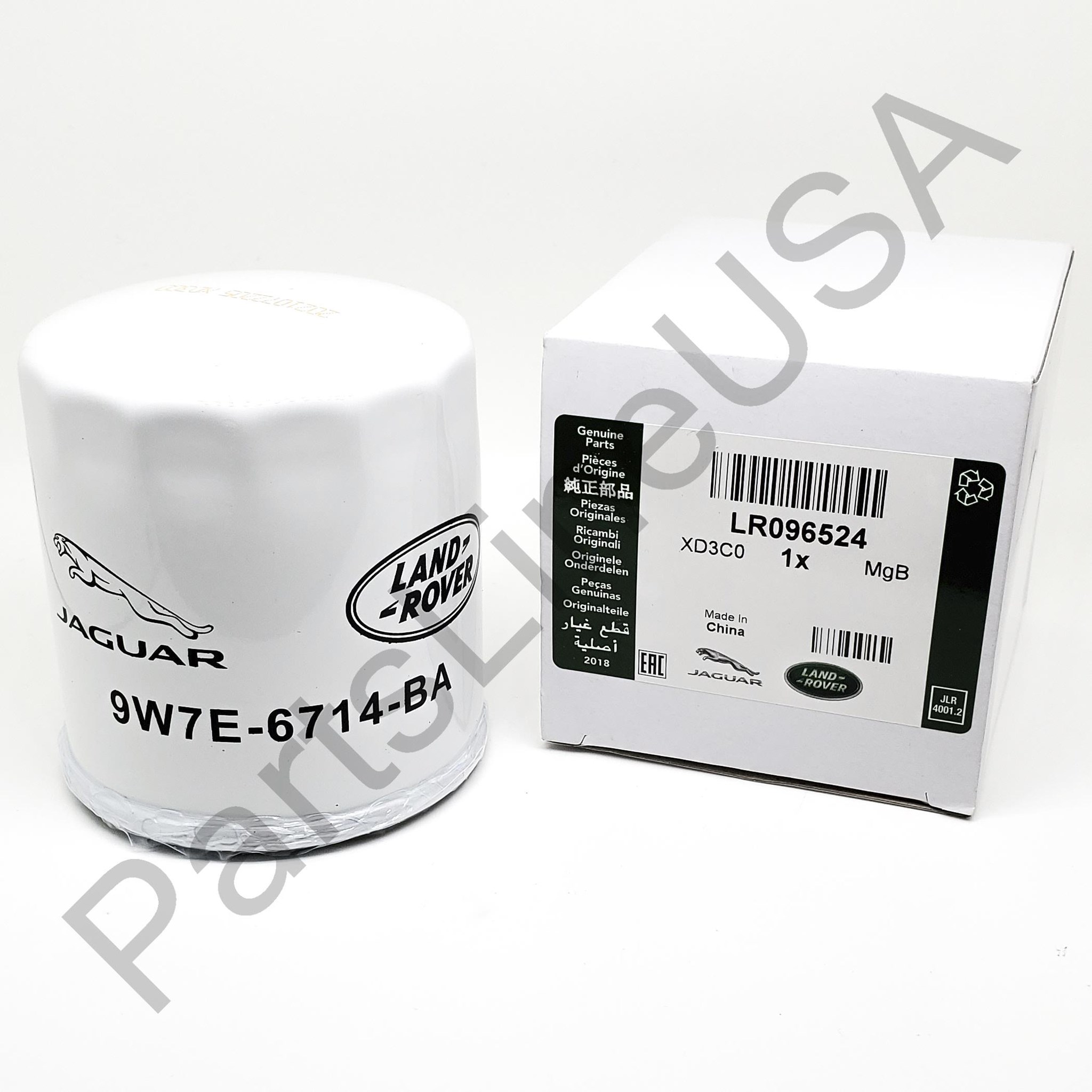 Picture of Genuine Land Rover Engine Oil Filter Element LR096524